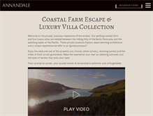 Tablet Screenshot of annandale.com